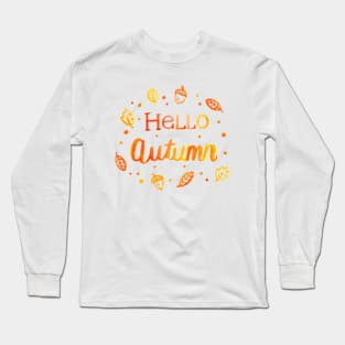 Hello Autumn Long Sleeve T-Shirt